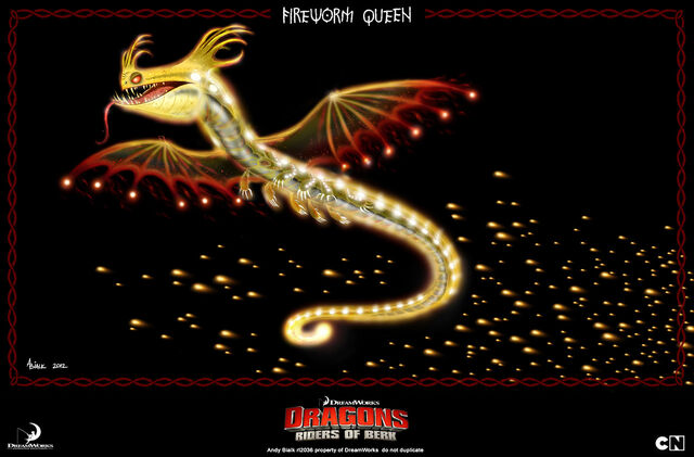 Image - Fireworm Queen.jpg | How to Train Your Dragon Fanon Wiki