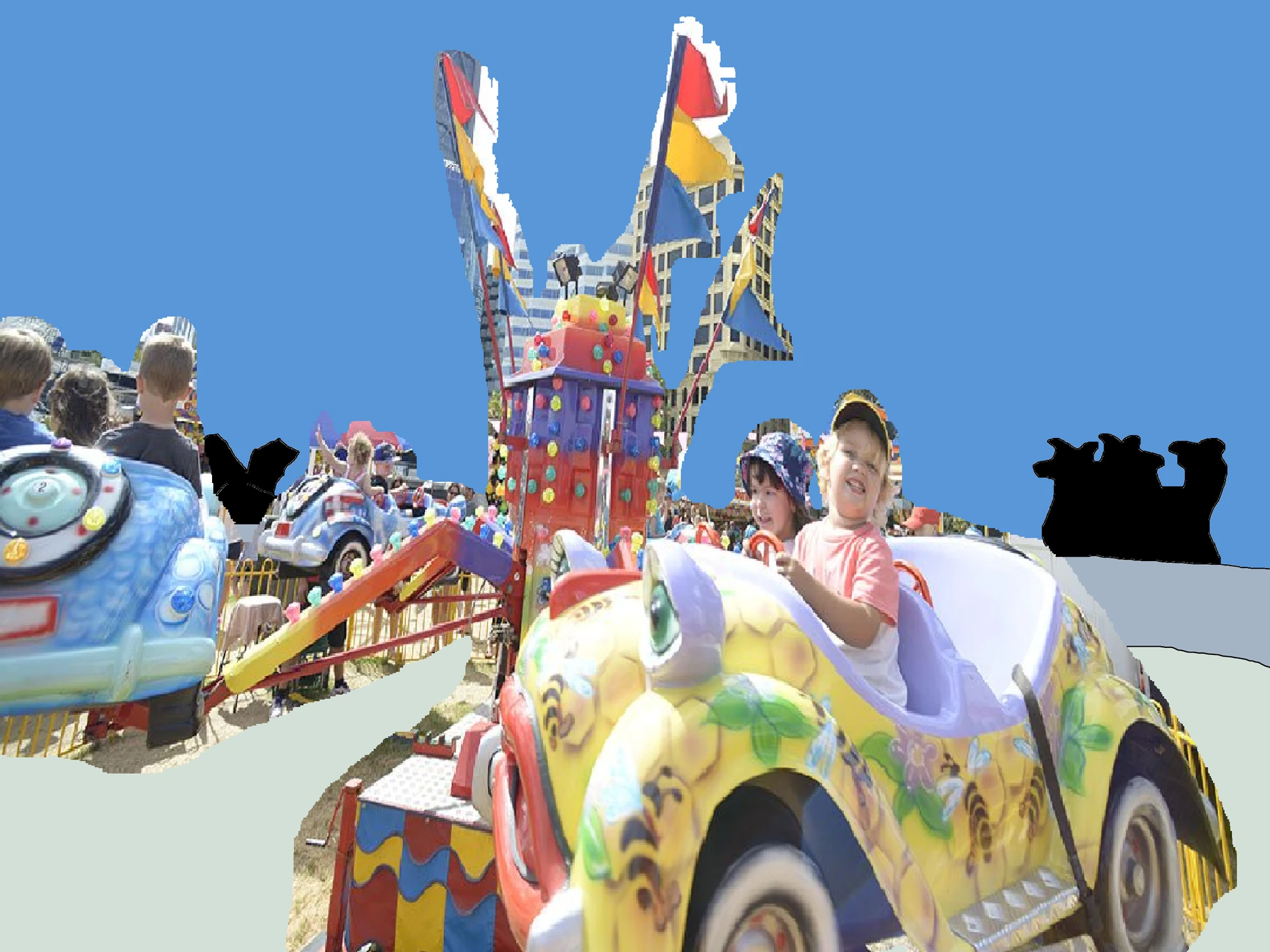 Taxi Jets, Taxi Jet ride, Fairground ride, Taxi Jets at ...