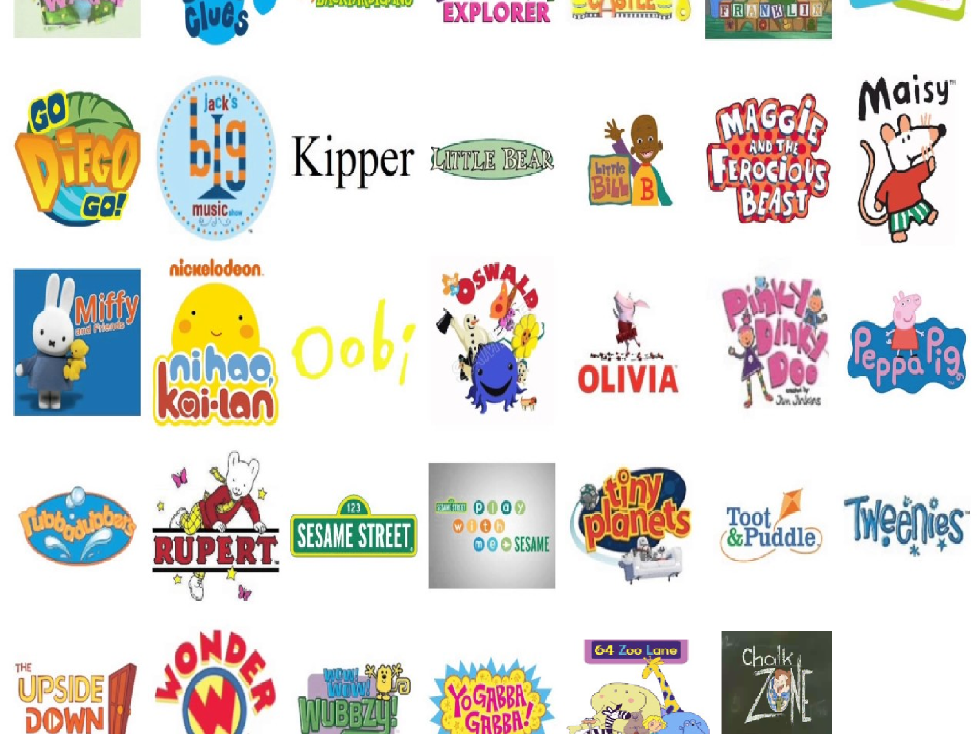 Nick Jr All Shows