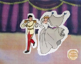 Cinderella Sericel Original Disney Art Cel Art Cel Project
