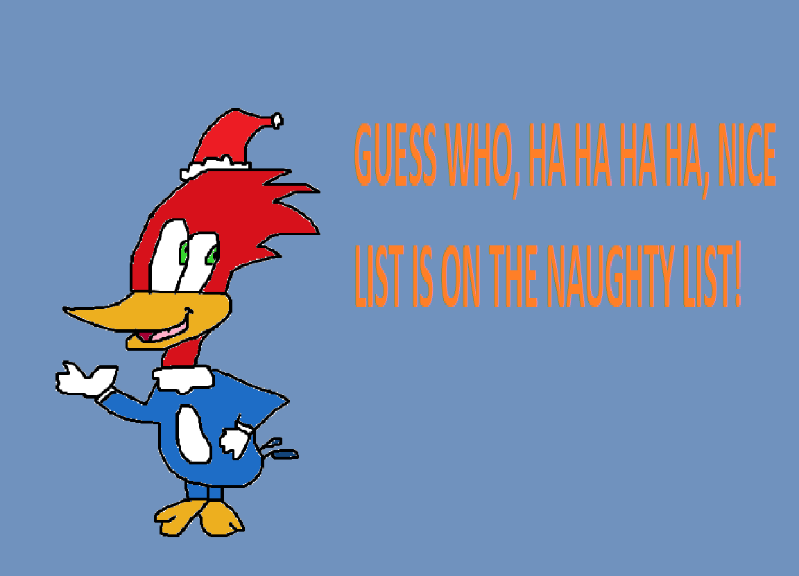 Woody Woodpecker Christmas (DeviantArt stuff) | Hub Ideas Wiki | FANDOM