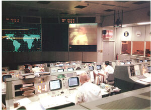 Mission Operations Control Room during Apollo 13