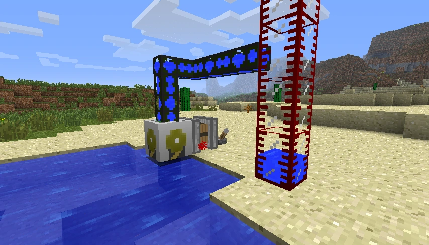 Редстоун двигатель buildcraft