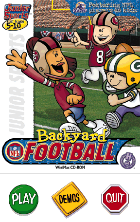 Backyard football demo Backyard football demo