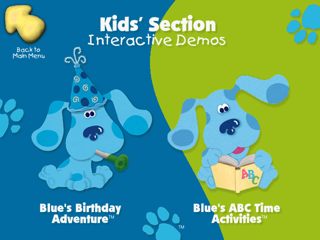 Image - Blue's Clues Demos Screen (1998-2000).jpg | Humongous ...