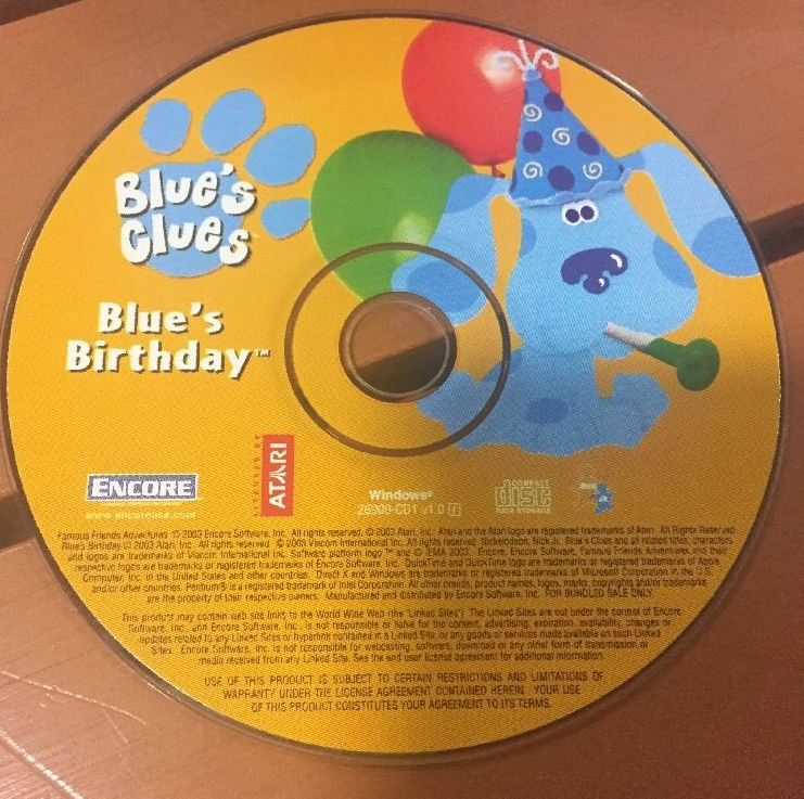 Blue's Birthday | Humongous Entertainment Games Wiki | Fandom