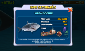Megalodonte Wikia Hungry Shark Evolution Br Fandom