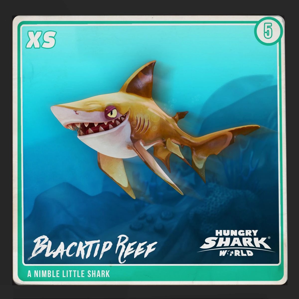 Blacktip Reef Shark | Hungry Shark Wiki | FANDOM powered by Wikia