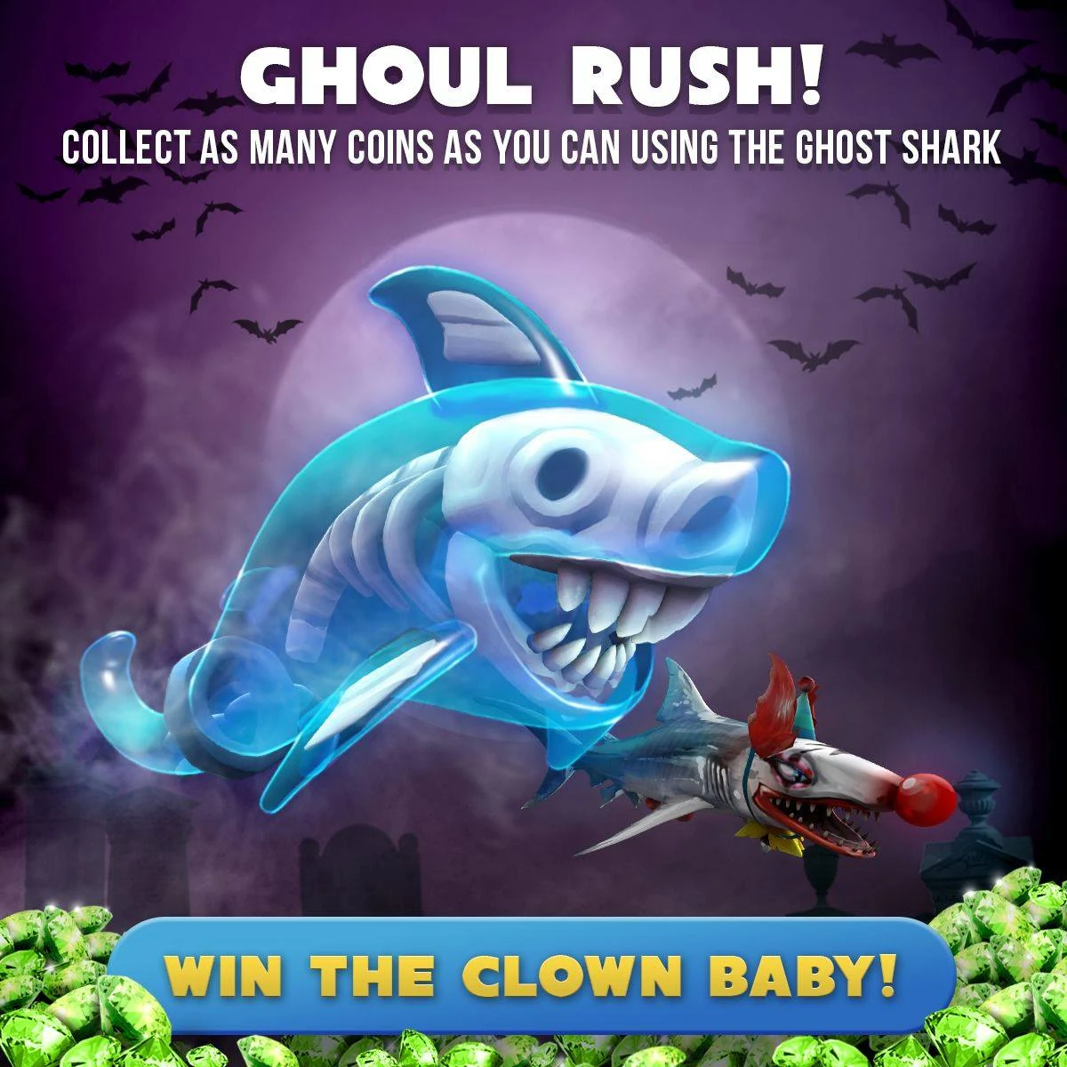 Image Ghost Shark Advert jpg Hungry Shark Wiki FANDOM Powered By