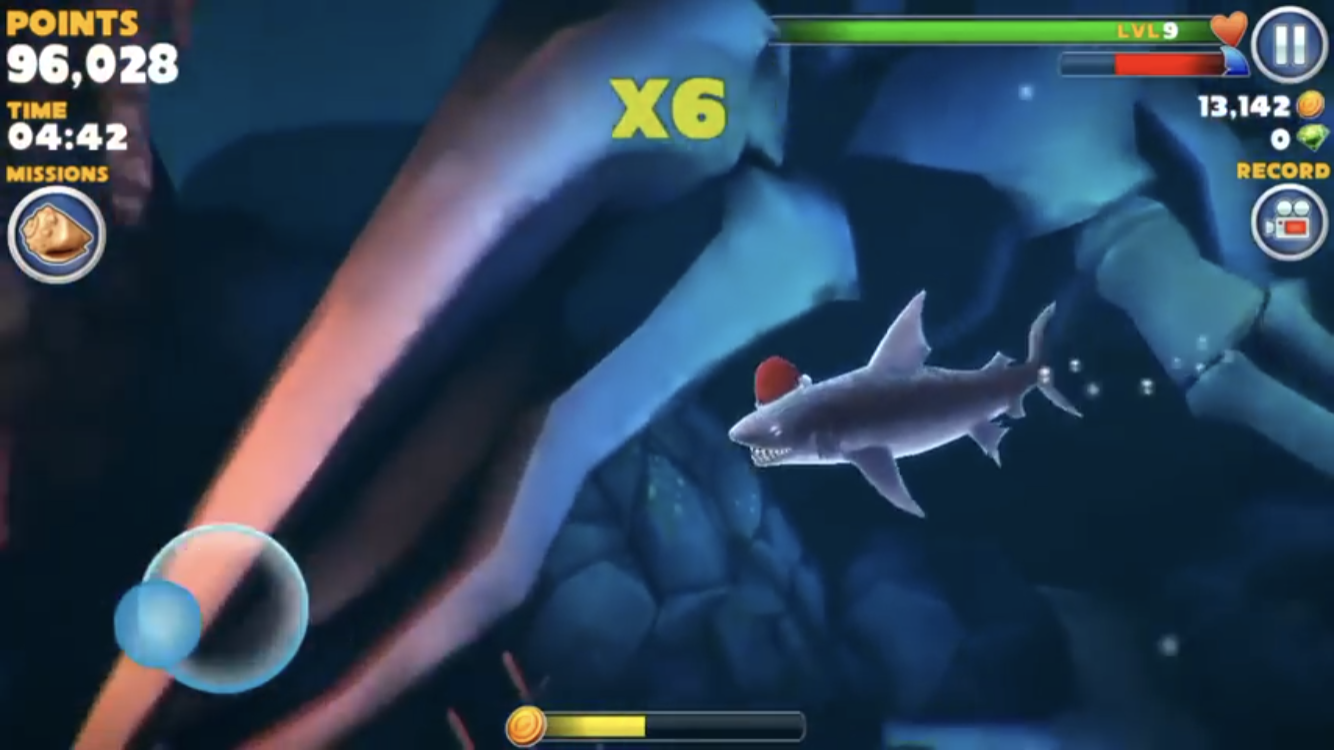 hungry shark evolution map shell megalodon