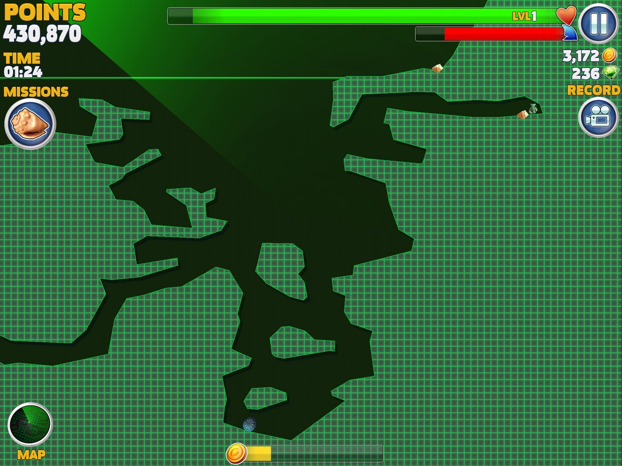 Карта всех затонувших предметов в hungry shark