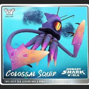 Colossal Squid Hungry Shark Wiki Fandom