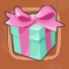 Shiny gift box