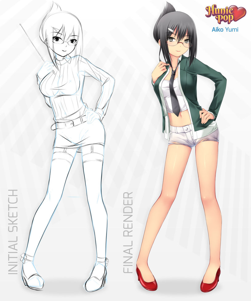 huniepop pictures aiko outfits