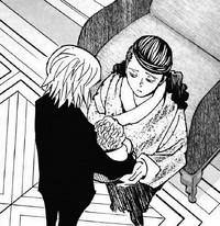 Chap 350 - Kurapika holds Woble