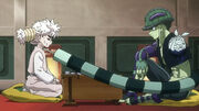 Meruem vs Komugi