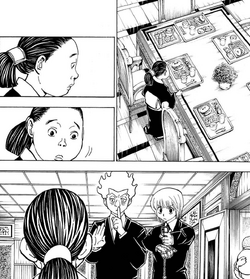 Chap 371 - Bill and Kurapika confront Shimano