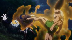 131 - Gon kicks Pitou
