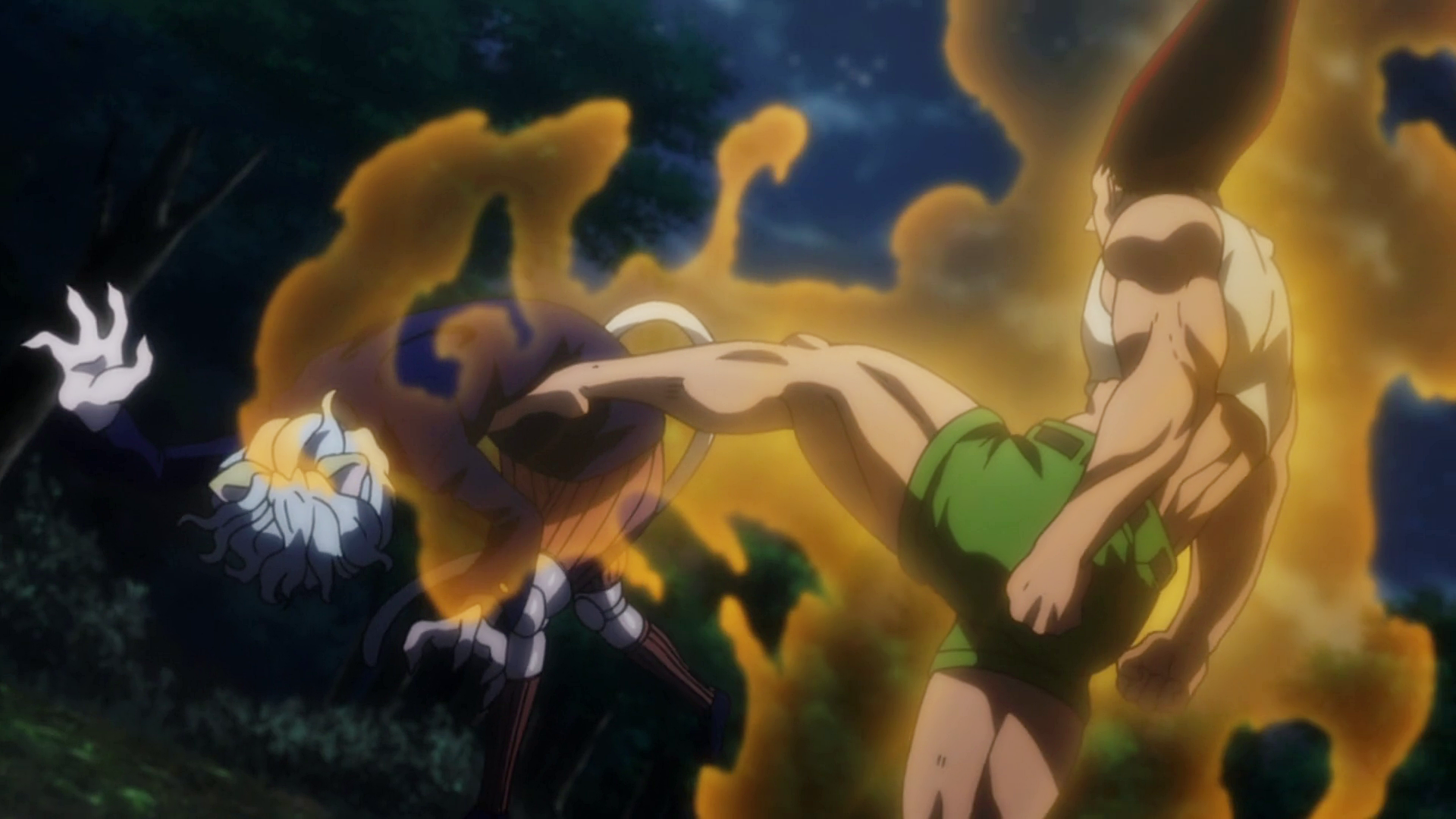 Image - 131 - Gon kicks Pitou.png | Hunterpedia | FANDOM powered by Wikia