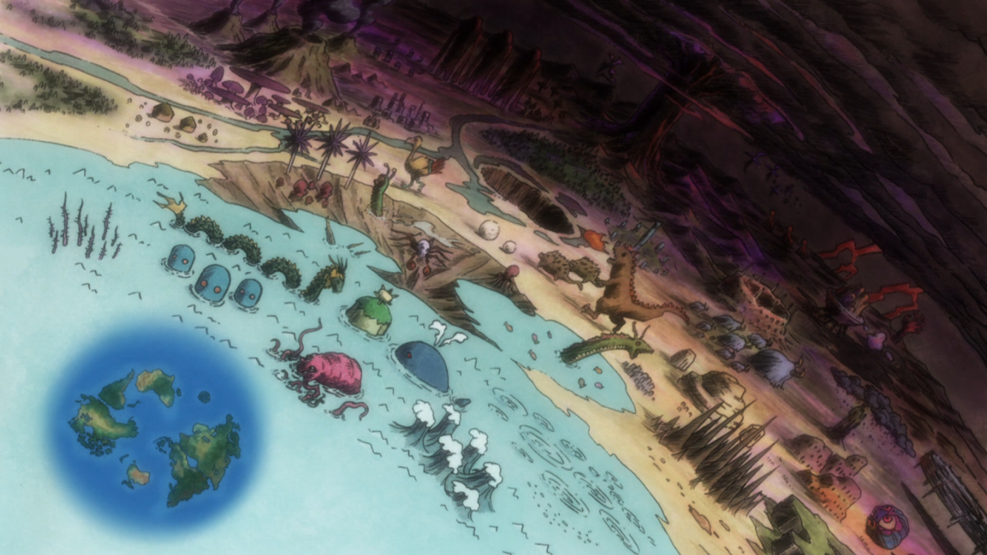 hunter x hunter world map World Of Hunter Hunter Hunterpedia Fandom hunter x hunter world map