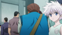 Tonpa Avoiding Killua