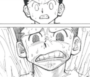Chap 275 - Gon unable to cope with the situation