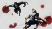 Meruem contra Netero