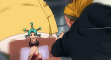 Todo attacking Menchi