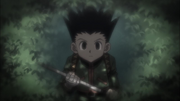 Gon oculto usando Zetsu