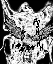 Chap 299 - Pouf regenerating Meruem's cells with his own