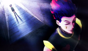 Hisoka acepta pelear con Gon