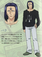 Bara G.I Design (2011 Anime)