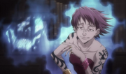 La Agente le pregunta a Kurapika si ve su Nen