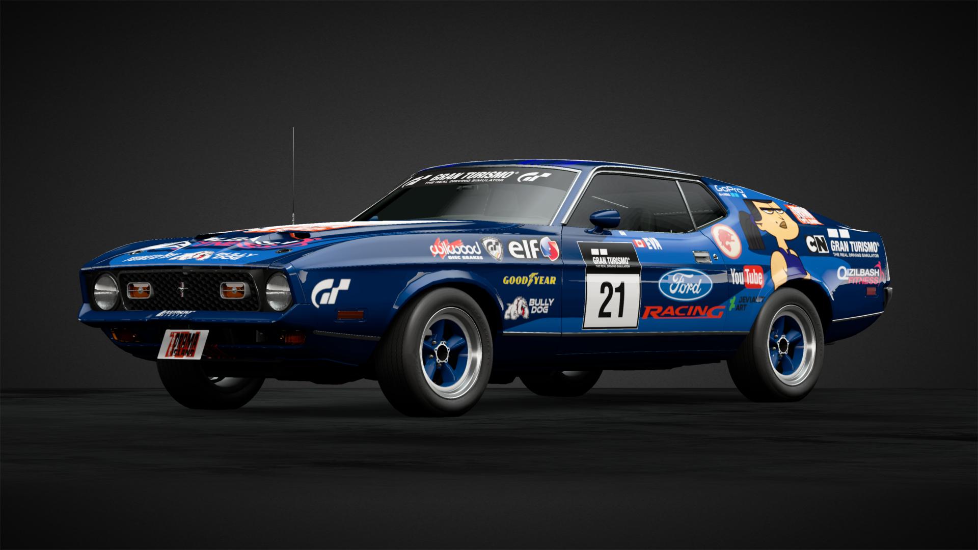 Ford Mustang Mach 1 Total Drama Island Eva Hyperion