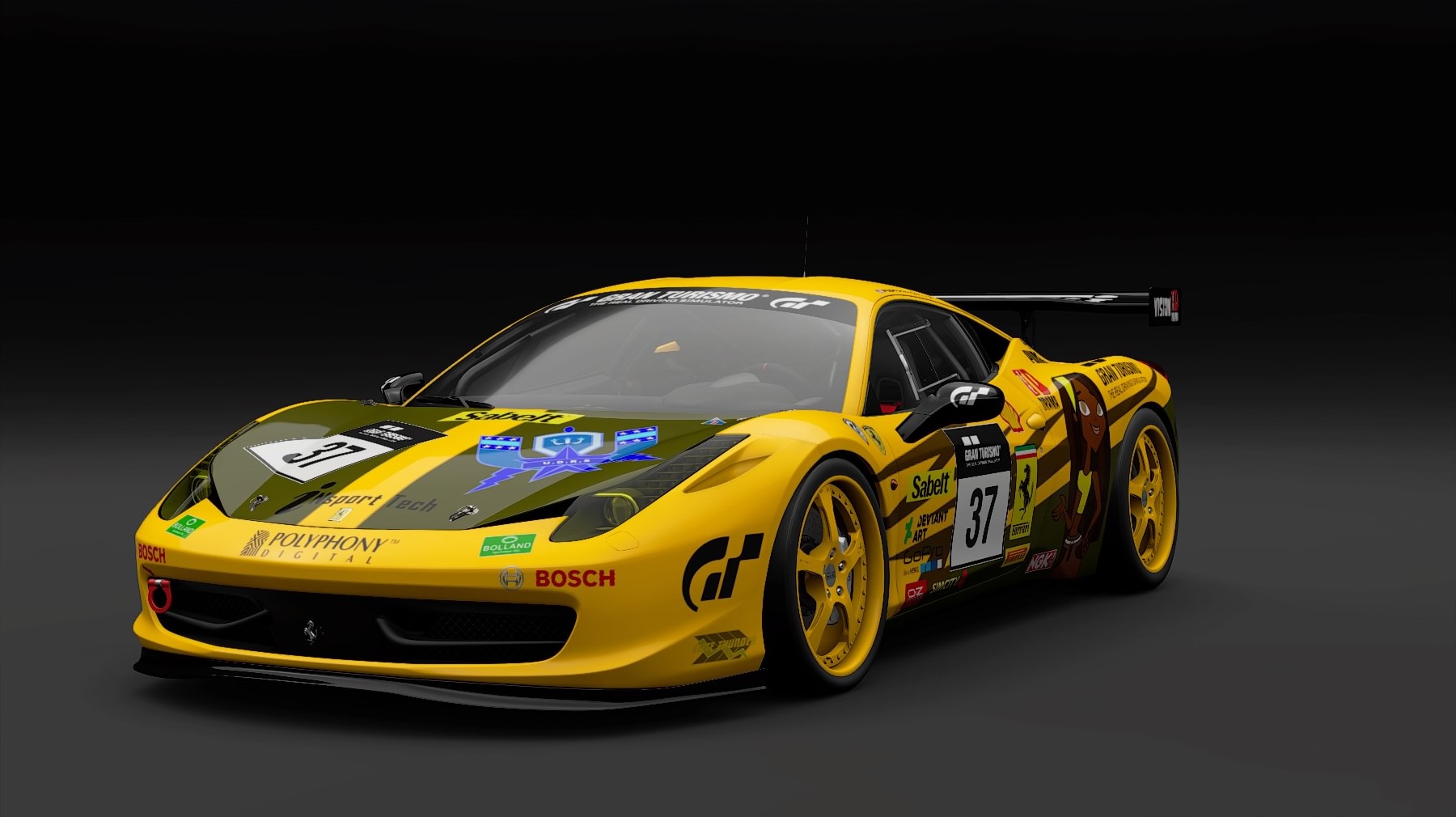 Ferrari 458 Italia Tasha Gr 4 Hyperion Blue Gt S Td World