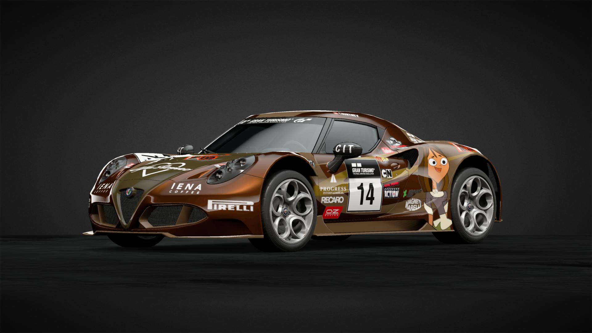 Alfa Romeo 4c Gr 3 Road Car Total Drama Courtney