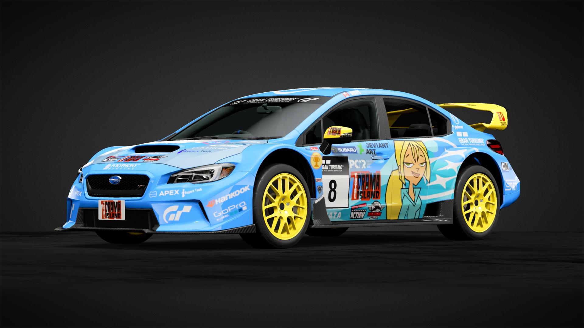 Subaru Wrx Gr B Road Car Total Drama Bridgette