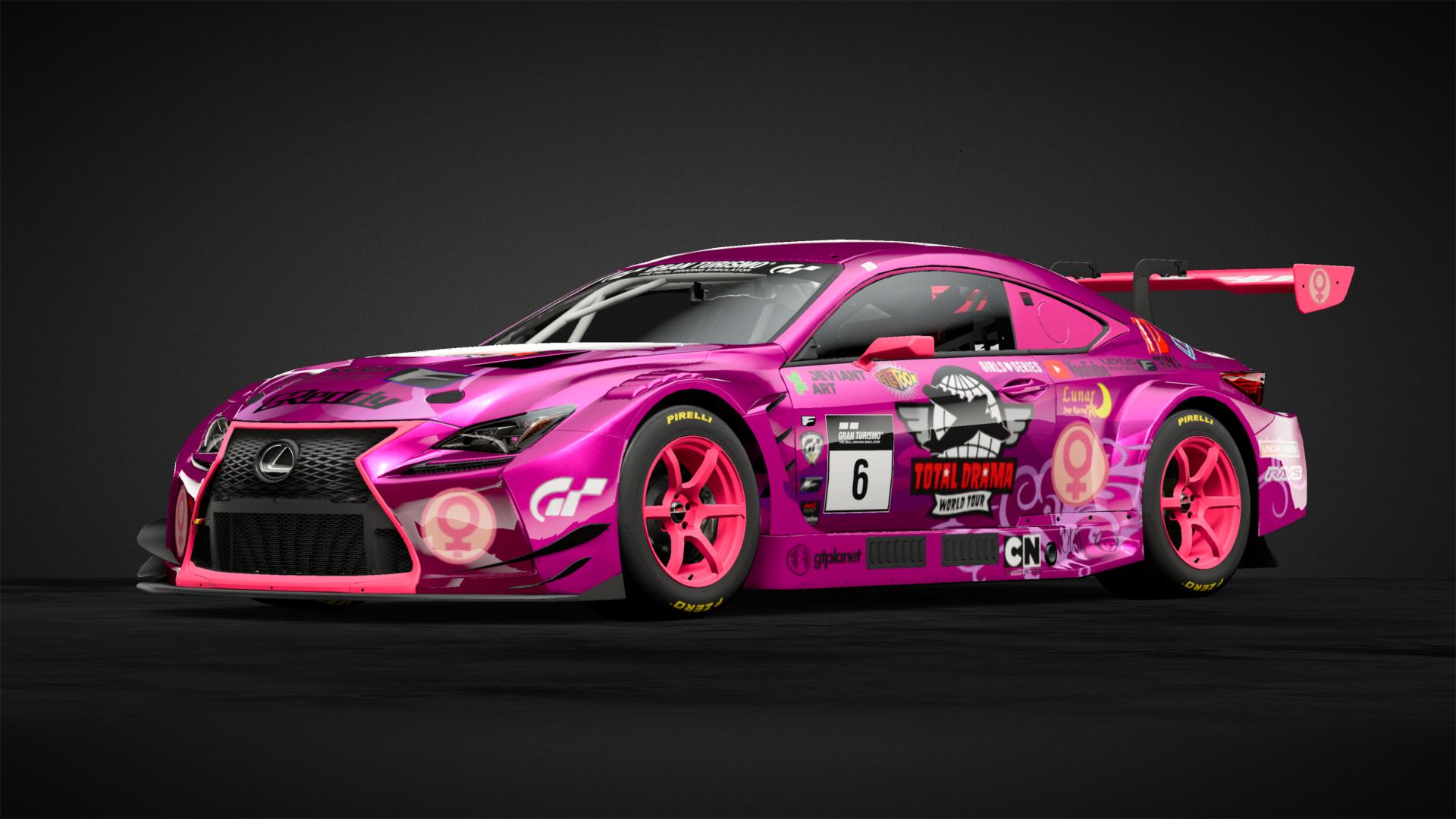 Lexus Rc F Gt3 Total Drama World Tour Team Amazon 17 Hyperion Blue Gt S Td World Wiki Fandom