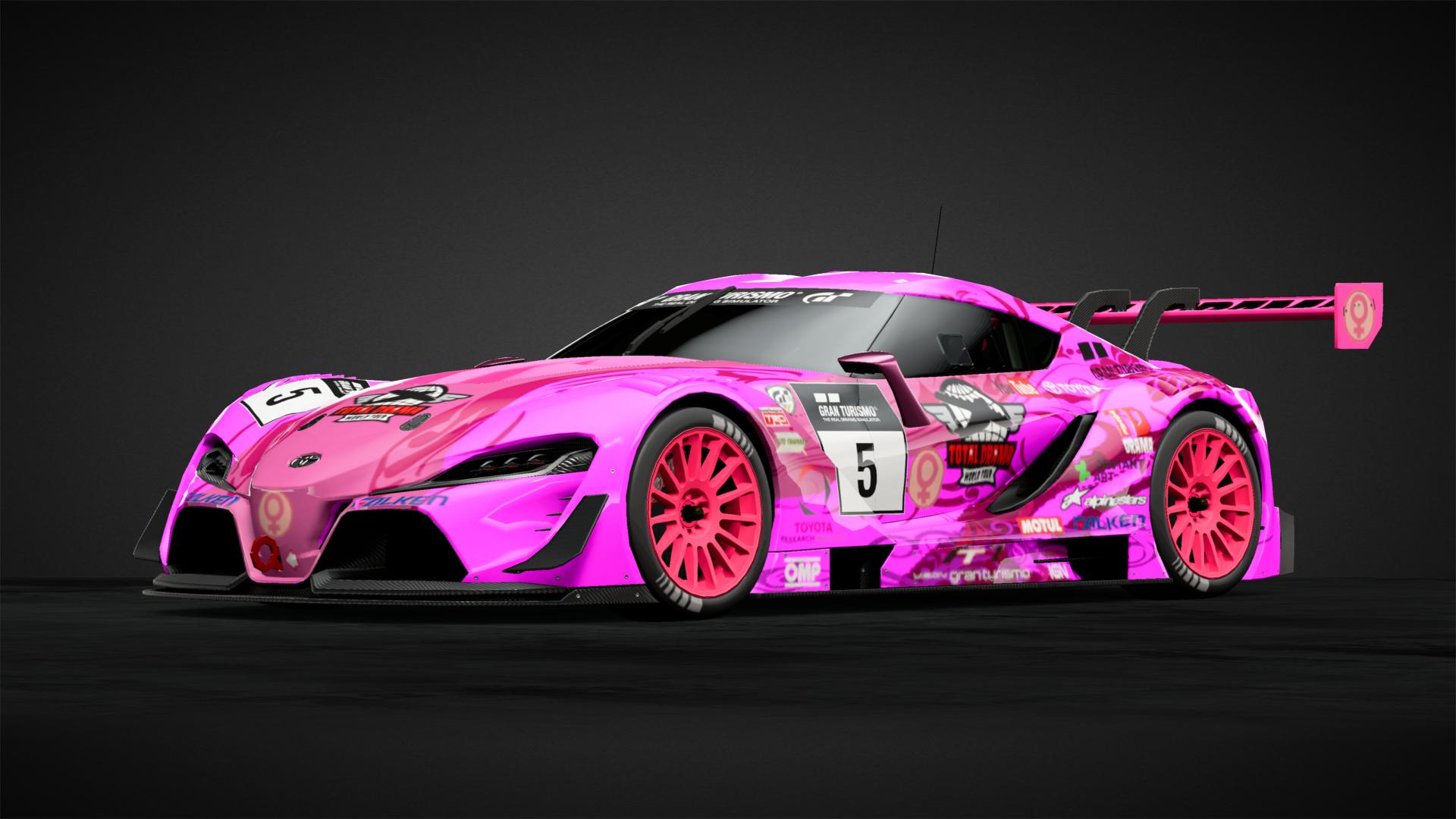Toyota Ft 1 Vision Gran Turismo Gr 3 Team Amazon Hyperion Blue