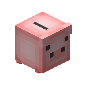 minecraft piggy bank