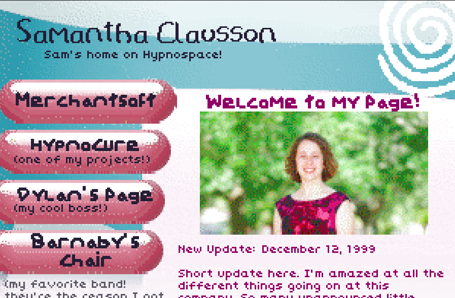 Samantha Clausson | Hypnospace Outlaw Wiki | Fandom
