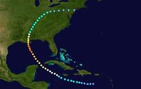 Hurricane Dolly (2020 - Track)