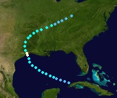 Hurricane Fay (2020 - Track)
