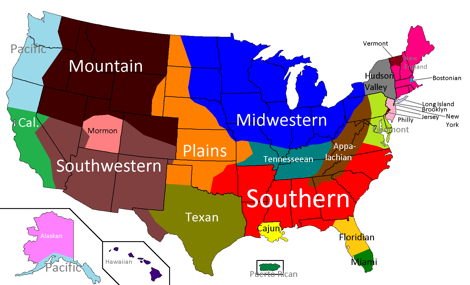 Image US Accent Map 1 Png Hypothetical Events Wiki FANDOM Powered   Latest