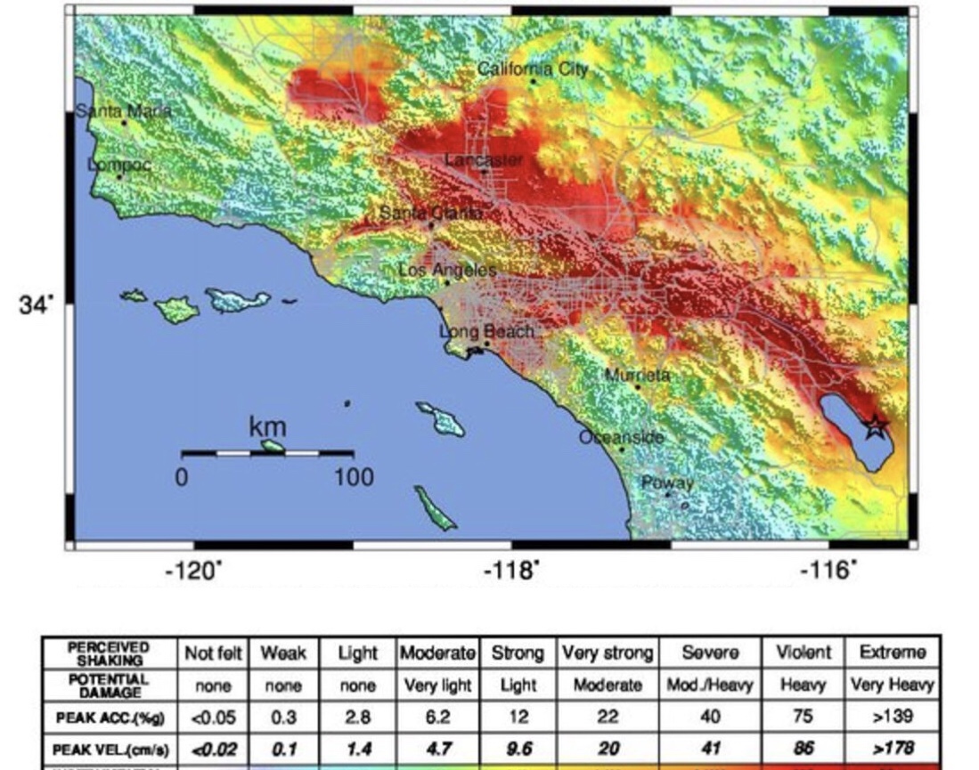 2024 Los Angeles Earthquake (The Big One) Hypothetical Disasters Wiki