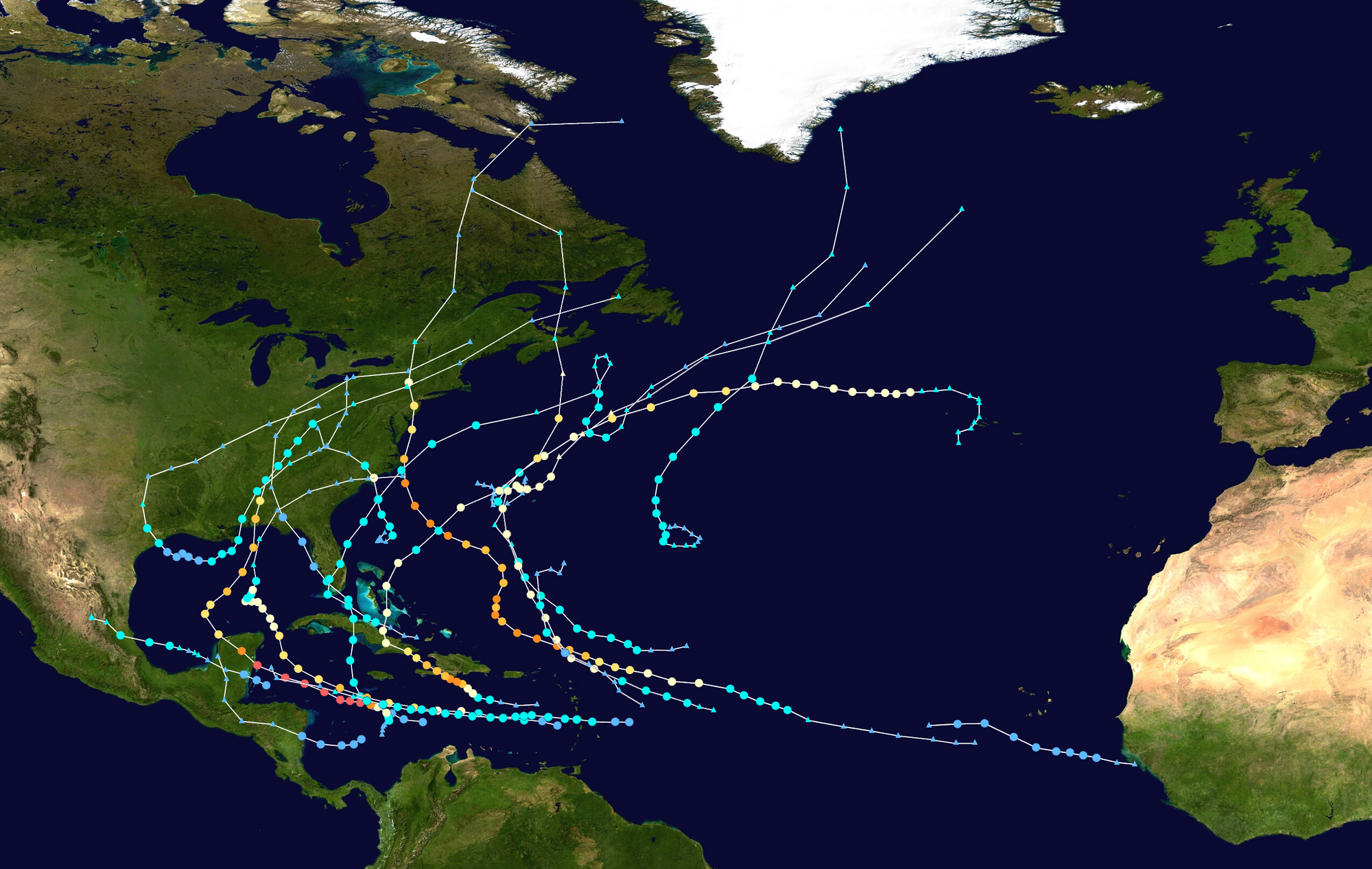 THG's 2001 Atlantic Hurricane Season (THG 100 Year Series