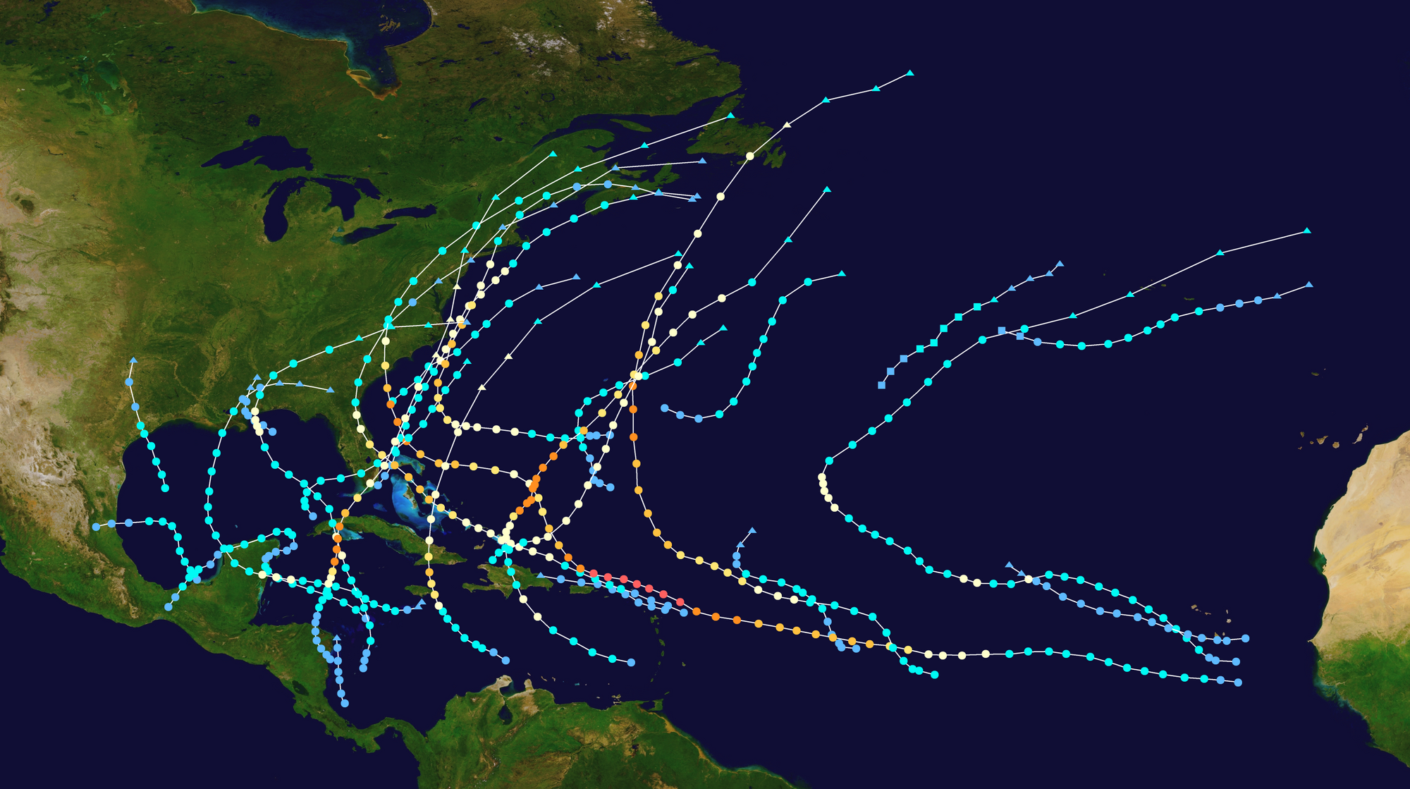 2022 Atlantic Hurricane Season (Remastered) | Hypothetical Hurricanes Wiki | Fandom