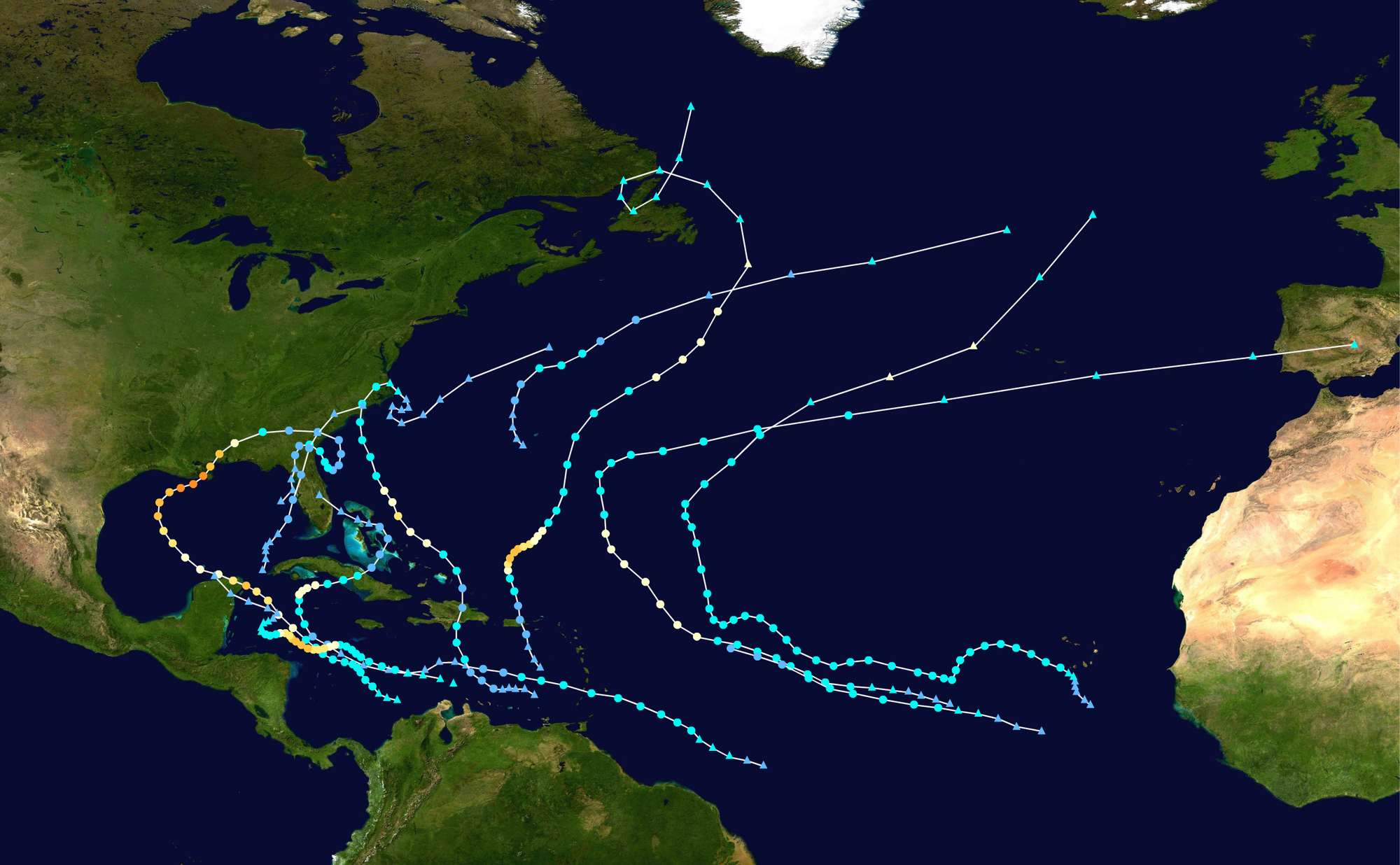 2024 Atlantic Hurricane Season HHJ Hypothetical Hurricanes Wiki   2000