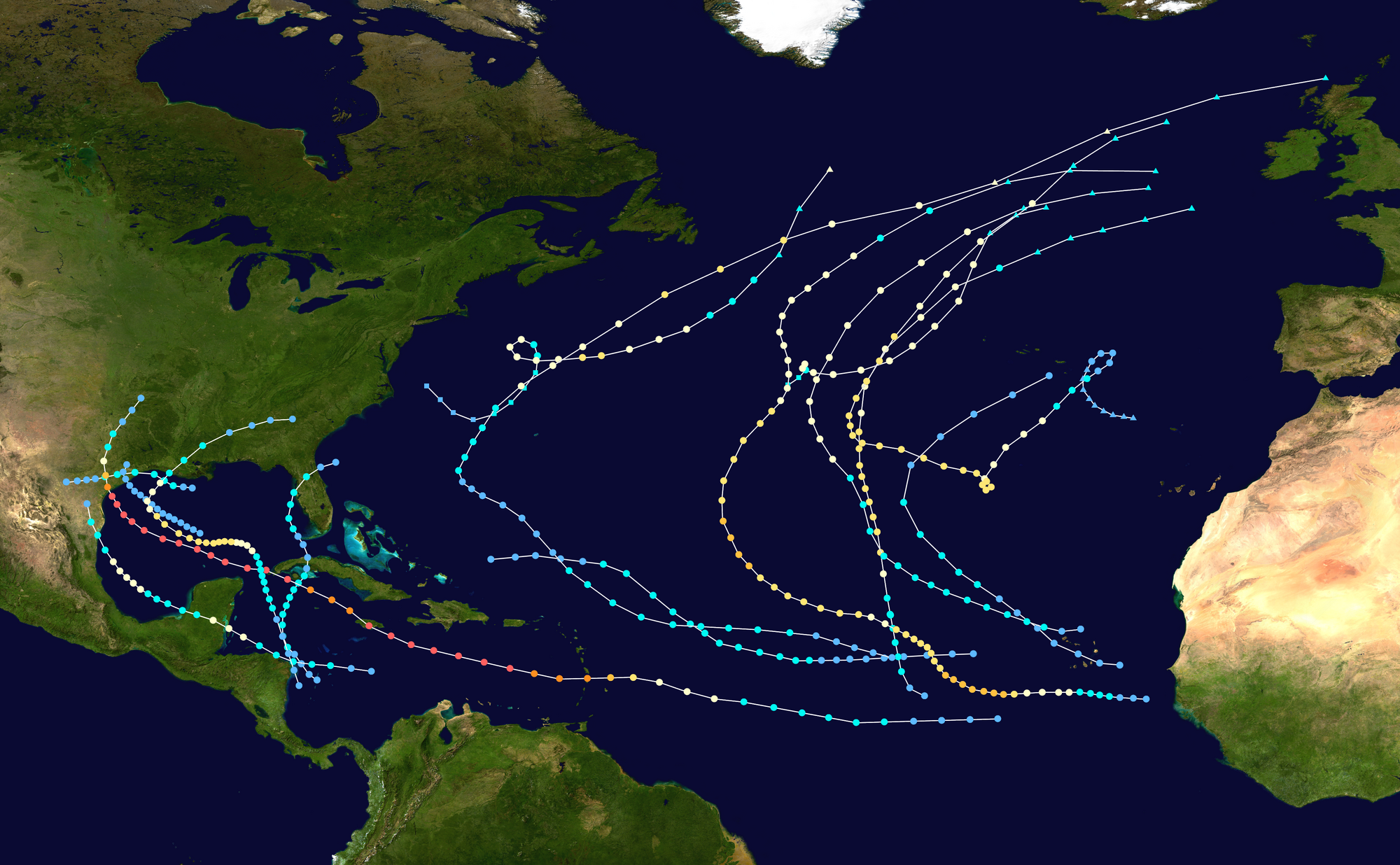1980 WMHB Atlantic hurricane season (Sandy156) | Hypothetical ...