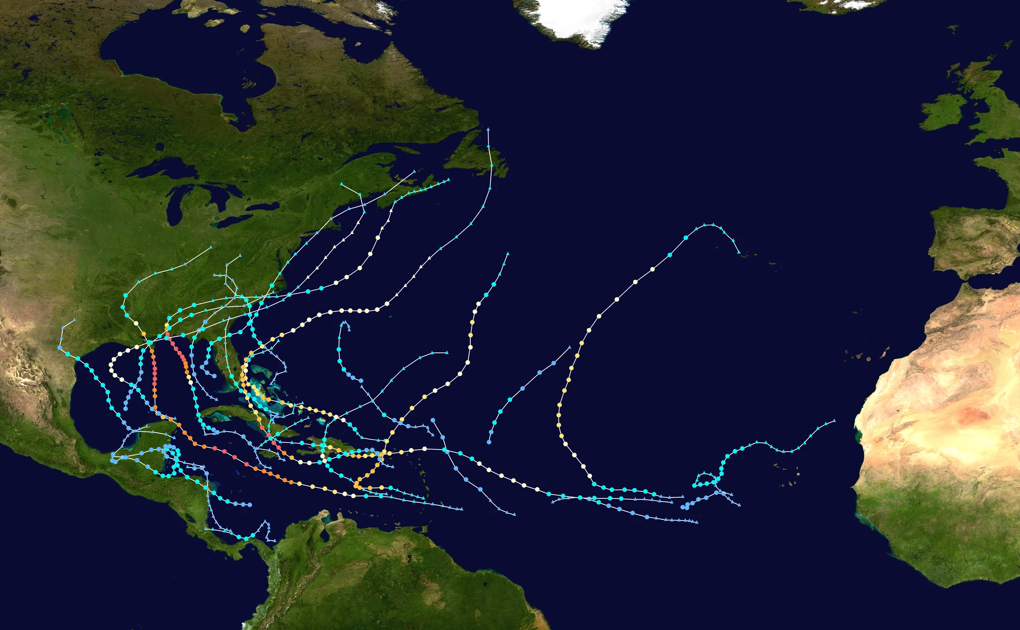 THG's 2004 Atlantic Hurricane Season (THG 100 Year Series